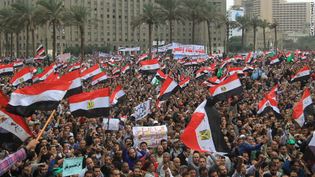 Massive Demonstration In Cairo S Tahrir Square Cnn