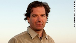 Peter Bergen during coverage of CNN&#39;s Anderson Cooper 360 on location in Afghanistan
