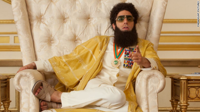 Review Sacha Baron Cohen Takes No Prisoners As The Dictator