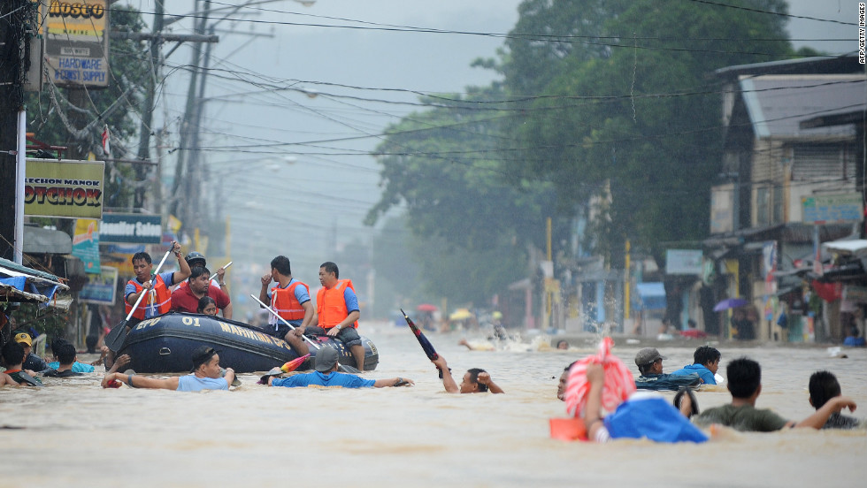 Photos Flooding in the Philippines