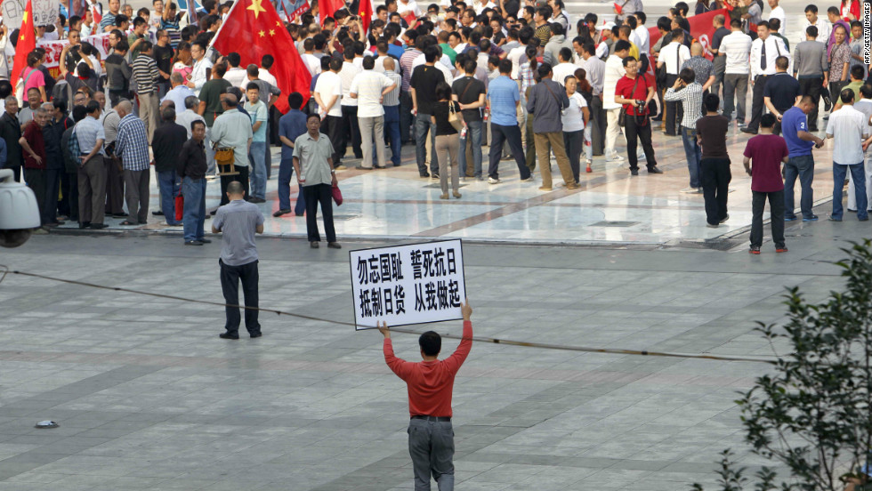 Fresh Anti Japanese Protests In China On Symbolic Anniversary