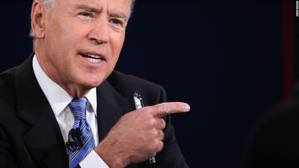 VP Debate The many expressions of Joe Biden