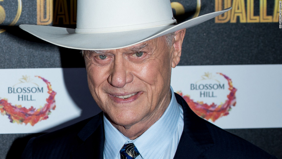 Hagman attends the Channel 5 Dallas Launch Party at Old Billingsgate Market on August 21, 2012, in London.