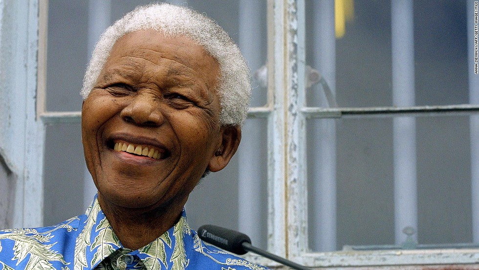 What is Nelson Mandela doing now?