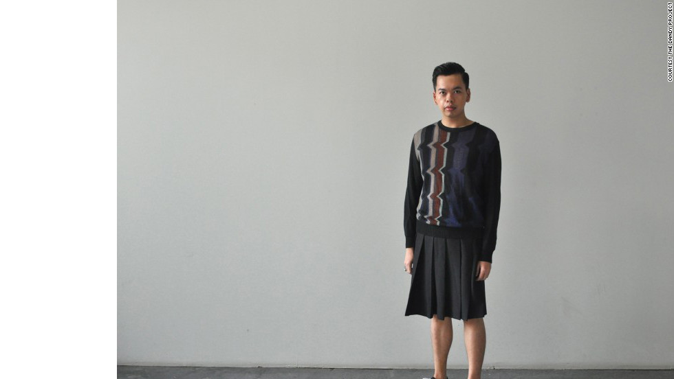 One of the few do-it-yourself menswear bloggers, Izzy Tuason embraces foppish style "through the appreciation of fine craftsmanship" in his blog <a href="http://www.thedandyproject.com" target="_blank">The Dandy Project</a>, with tutorials on how to bead collars or style kilts. The "<a href="http://www.thedandyproject.com/2012/09/vogue-hommes-japan.html/" target="_blank">boy from Manila who likes to dress up and loves to talk about it</a>" also uses his site to show off looks mixing couture and vintage pieces from American, Japanese and Filipino designers, among others.