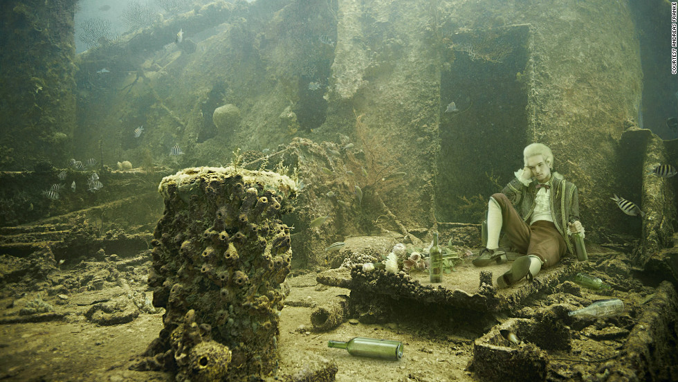 Ghostly Underwater Art Gallery Breathes New Life To Sunken Ship 8864