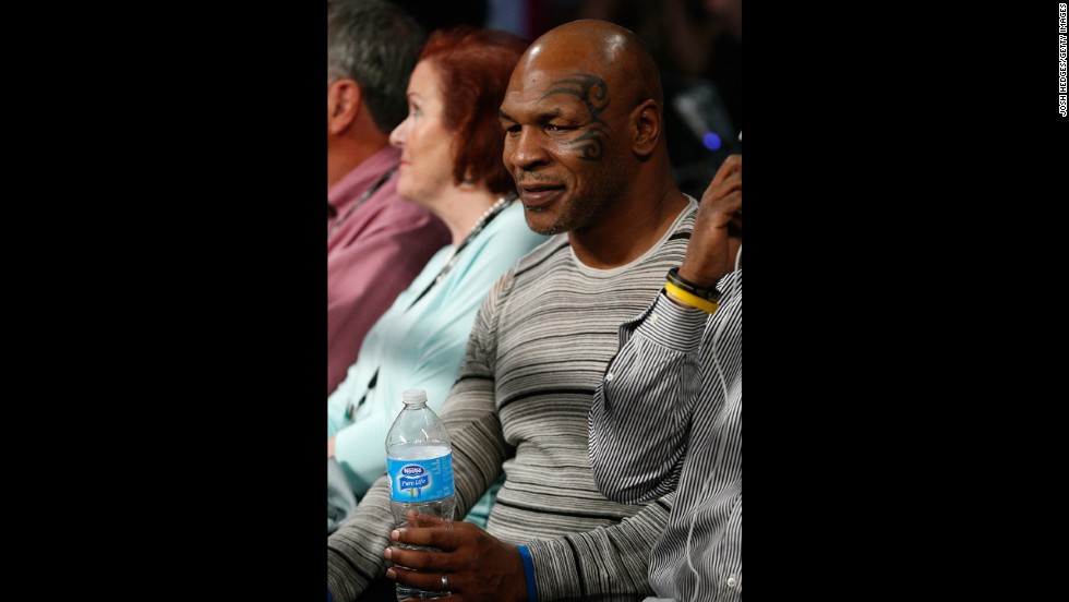 Former boxing champ Mike Tyson is also known for having a tattoo on ...