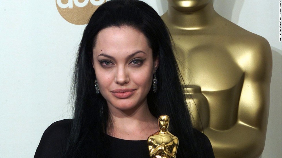 In 2000, Jolie won the best supporting actress Oscar for her role in "Girl, Interrupted."