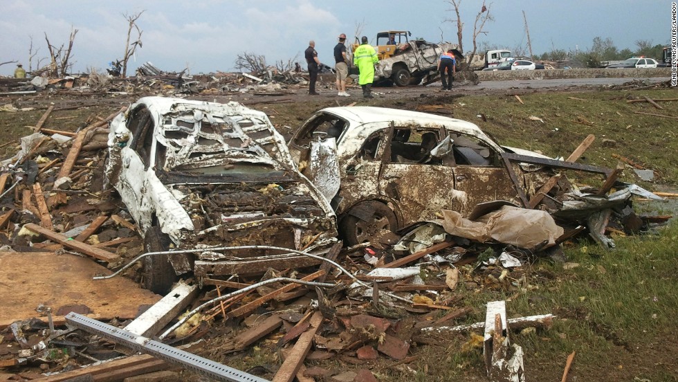 Two-mile-wide tornado slams Oklahoma City area, killing at least 51 - CNN