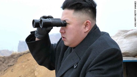 Image result for kim jong un binoculars