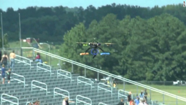 Small Drone Crashes Into Spectators Cnn Video 