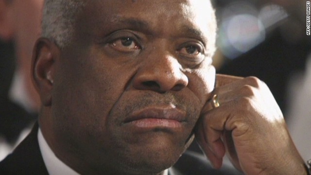 Justice Clarence Thomas Breaks 10 Year Streak Asks Question In Court