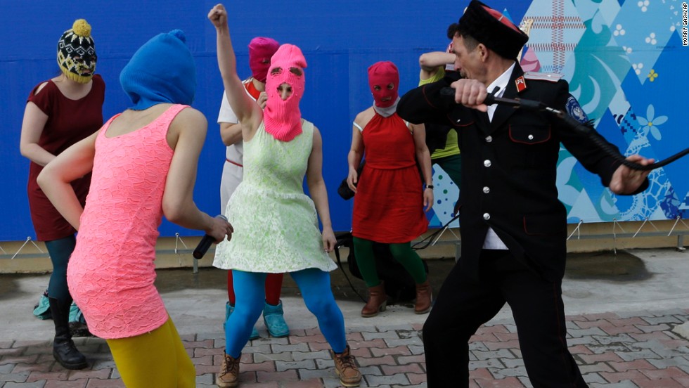 Beaten But Not Tamed Punk Band Pussy Riot Strikes Back In Sochi