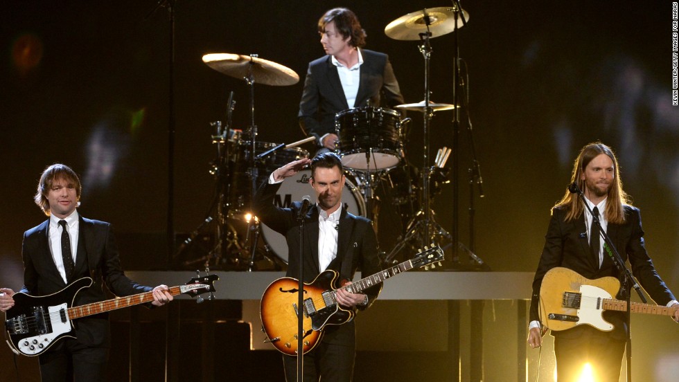Maroon 5 may have been helped by front man Adam Levine's gig as a judge on "The Voice." The band raked in $22,284,754.07 to place them in the No. 7 slot.