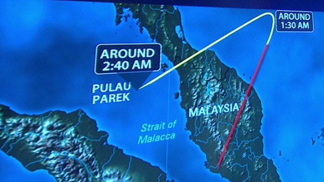 Mystery Malaysia flight may have been hundreds of miles off course