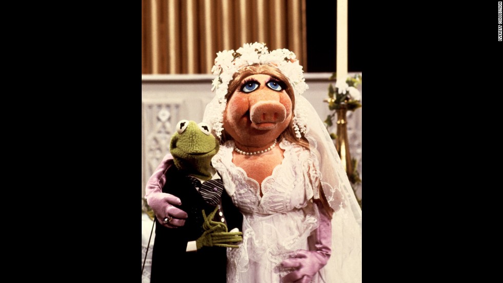 kermit and miss piggy dolls