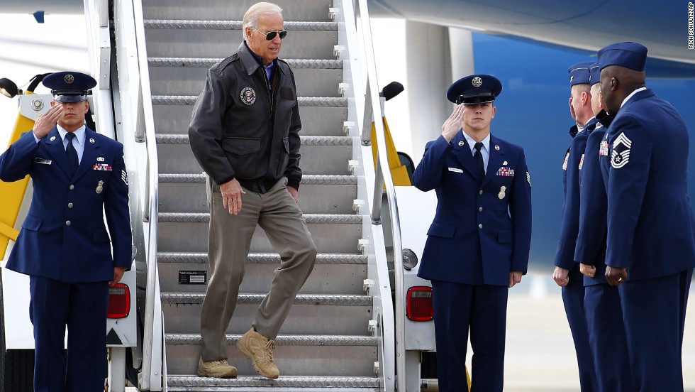 Joe Biden And His Aviators