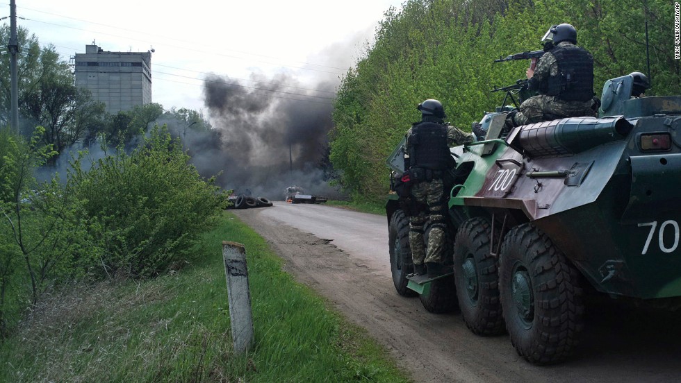 Russia warns of civil war if Ukraine uses force over eastern revolts