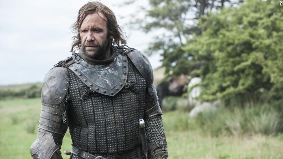 Scottish actor Rory McCann portrays Sandor "The Hound" Clegane on the HBO television series "Game of Thrones."