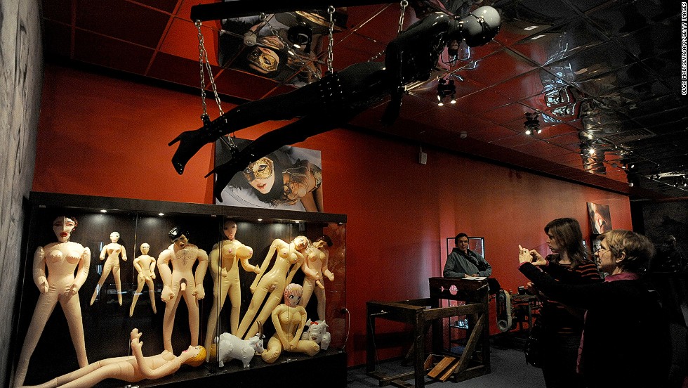 An unusual place for a sex museum, but a fascinating one to visit!