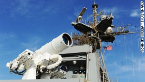 Exclusive: CNN witnesses US Navy&#39;s drone-killing laser