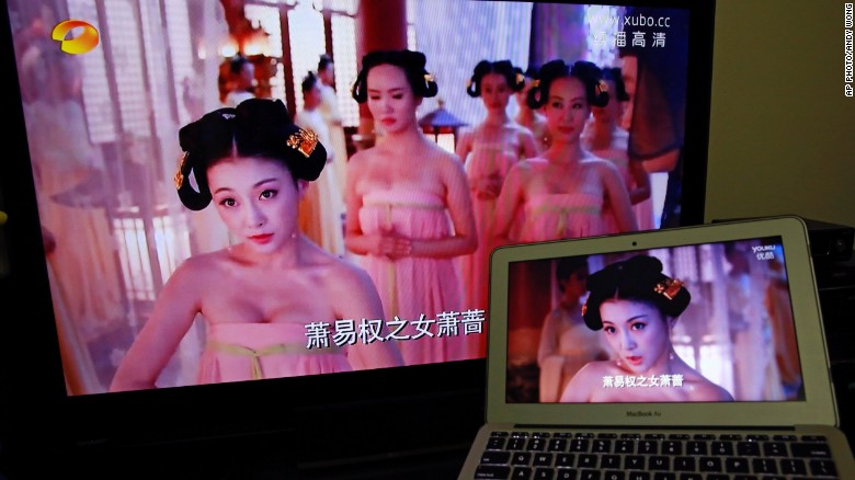 Time travel, cleavage banned from Chinese TV shows