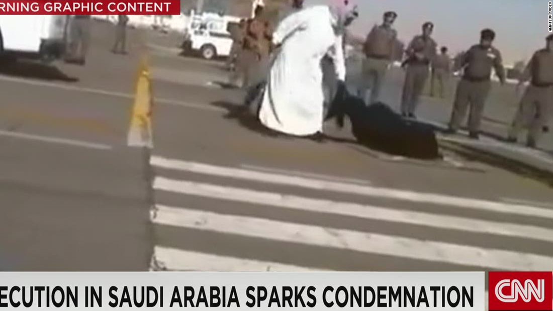 Execution in Saudi Arabia sparks condemnation CNN Video