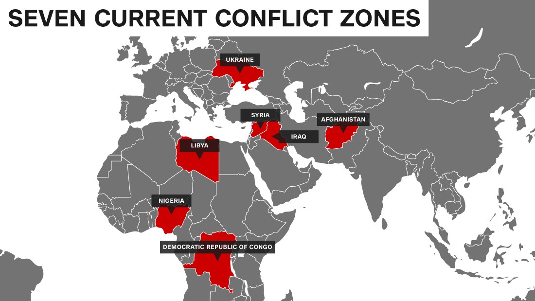 Global War Map 2024 Latia Monique