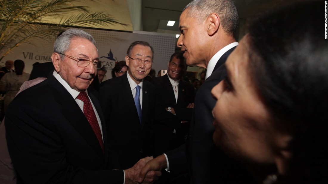U S Cuba Relations Barack Obama Raul Castro Meet