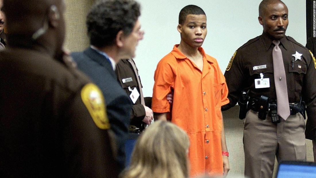 DC sniper to be resentenced after judge overturns life-without-parole rulings