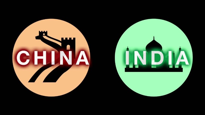 China vs. India: By the numbers