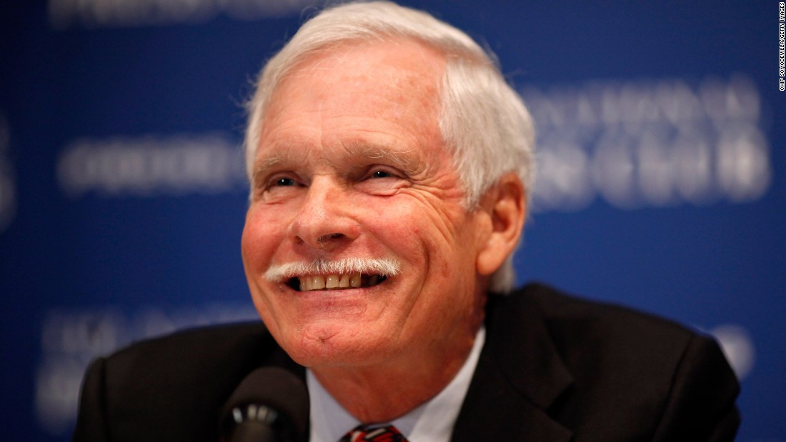 Ted Turner I Live With Regret At Losing Cnn Cnn