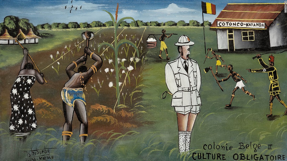 Congo: Painting Colonial Brutality In The DRC - CNN