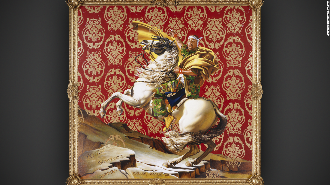 Kehinde Wiley Redoes Classic Art With Modern Twist Cnn 