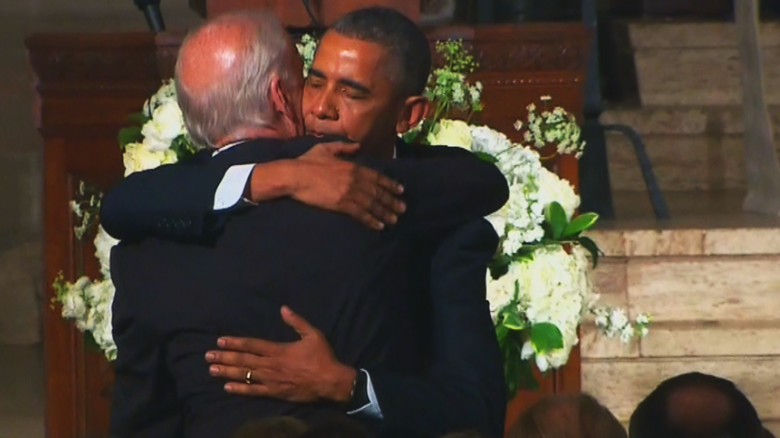 Obama And Biden Share Bond Beyond Politics