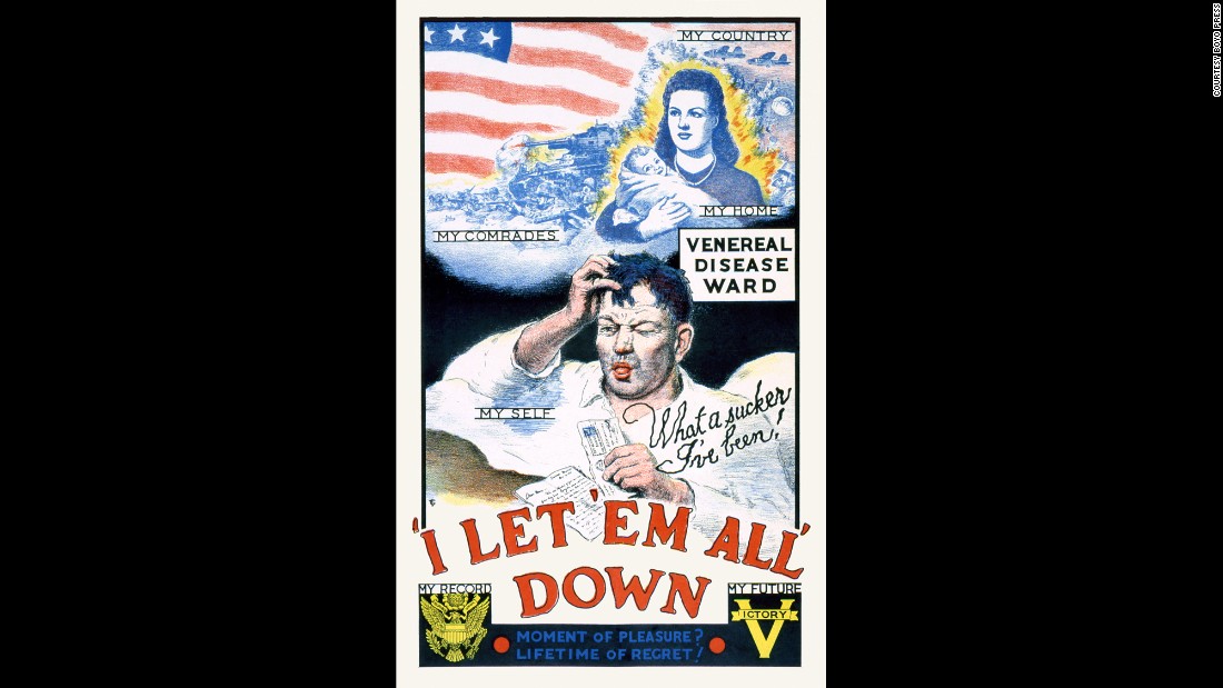 Meet The Shady Ladies Of Wwii Anti Vd Posters Cnn