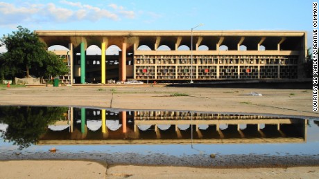 The Chandigarh High Court designed by Le Corbusier