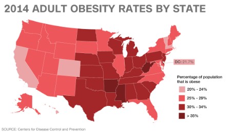 Obesity In The US Fast Facts - CNN