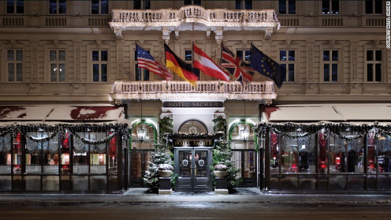 Christmas in Austria is pretty close to picture-perfect. Vienna&#39;s Hotel Sacher is home to the famous Sacher-Torte.