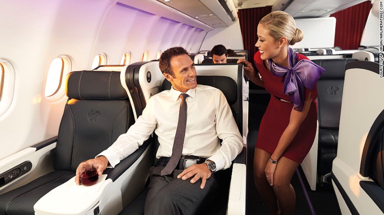 Virgin Australia was awarded Best Business Class for 2017, replacing Singapore Airlines at the top of the leaderboard. 