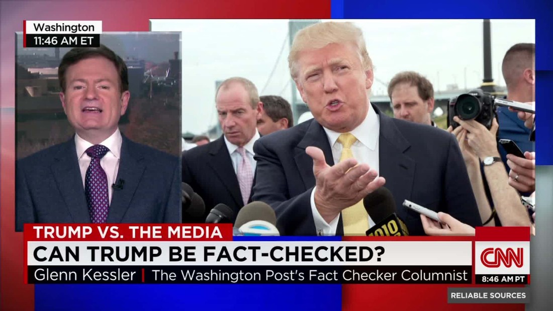 What it's like to factcheck Trump CNN Video