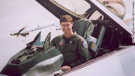 pilot scott bosnia grady over cnn enemy six lines behind days sits 1995 flying similar he