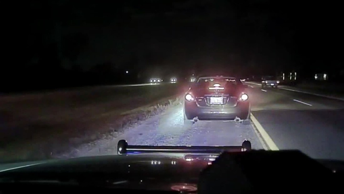 End of highspeed chase stuns police officer CNN Video