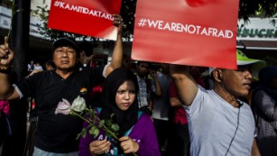 Indonesians denounce Jakarta attackers as &#39;infidels&#39;