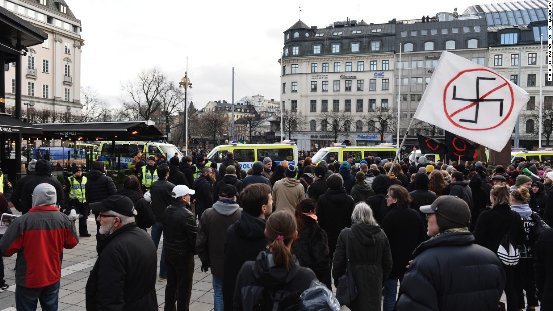 Mob Calls For Assaults On Migrants In Sweden 