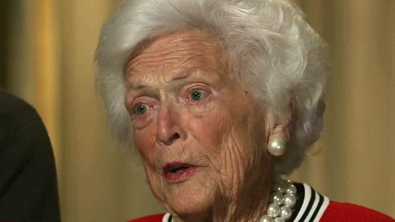 Barbara Bush On Donald Trump Im Sick Of Him Cnnpolitics