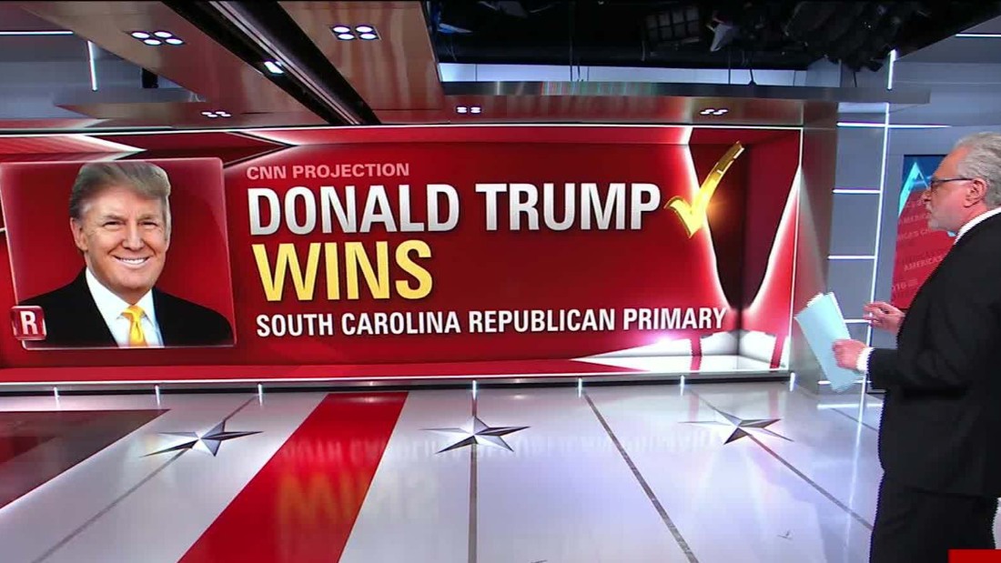 South Carolina Gop Result Donald Trump Wins Cnn Video 