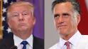 Trump and Romney&#39;s heated war of words