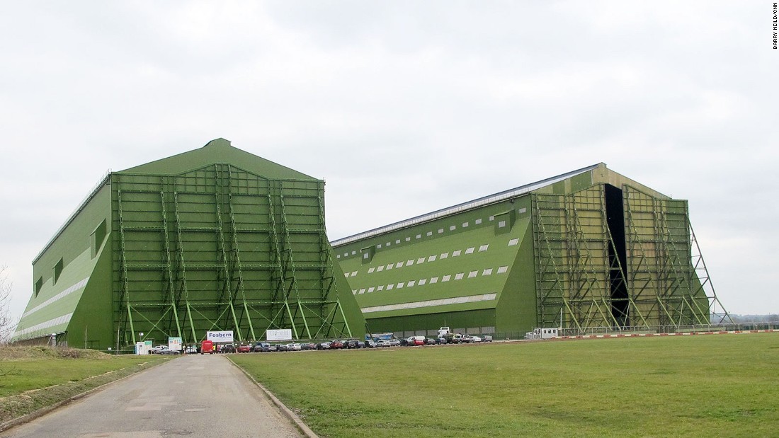 hangar of the cargolifter airship project