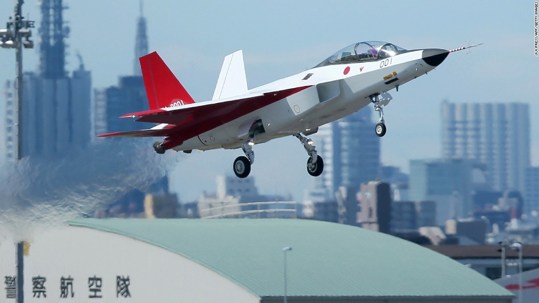 Japan's new stealth fighter jet CNN Video